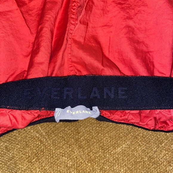 Everlane Red Cotton Canvas Short XXS - Picture 5 of 6